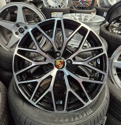 Jogo de rodas porshe Aro 17 4x100 krmai