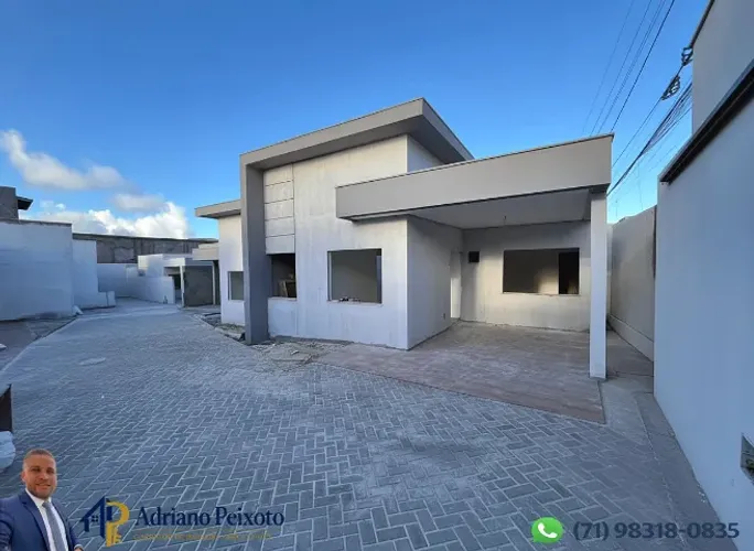 CASA TÉRREA EM IPITANGA | 2 SUÍTES | CONDOMÍNIO FECHADO | LAURO DE FREITAS