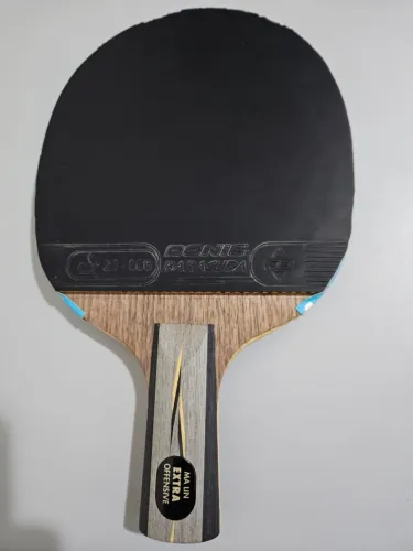 Raquete de Tenis de Mesa - Yasaka Ma Lin Extra Offensive Classineta + Baracuda Razka 7 S