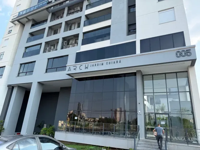 APARTAMENTO SEMI-MOBILIADO, ED. ARCH JD CUIABÁ, 2 QUARTOS 1 SUÍTE, C/ CHURRASQUEIRA