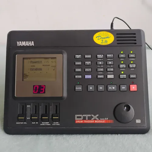 Módulo Bateria Eletrônica Yamaha DTX 2.0 , Dtxpress Dtxplorer made in Japan 