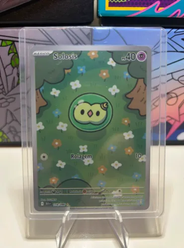 Carta Pokémon Raio Preto Solosis (118/086)