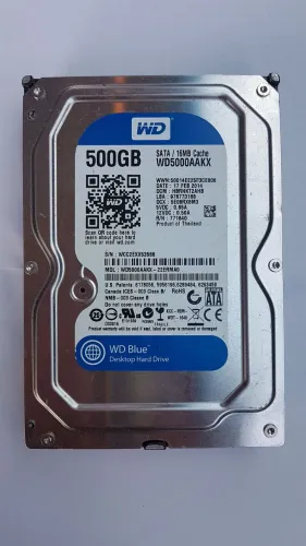HD WD 500GB 100% OK