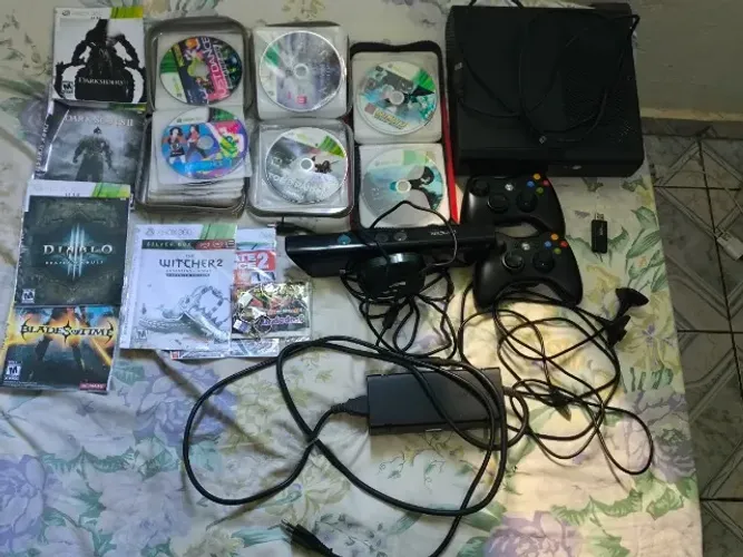 XBOX 360 DESBLOQUEADO COM LT 3.0, TUDO COMPLETO KITNET E TUDO
