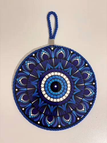 Decoração Mandala Cerâmica Olho Grego