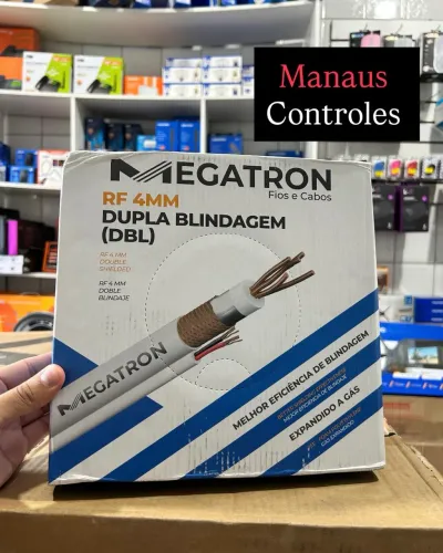 Cabo Coaxial CFTV Dupla Blindagem 100 Metros ( Promoção )