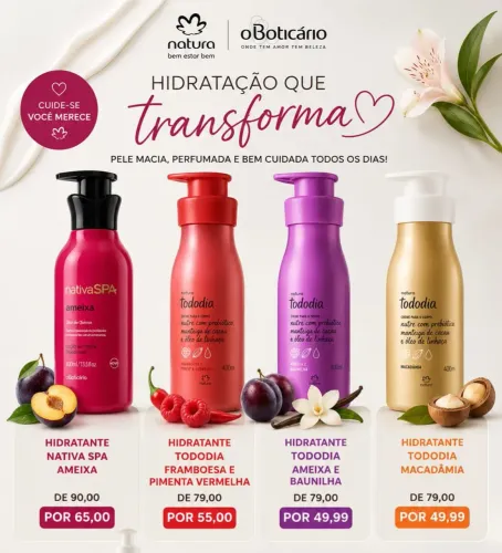 Boticário Natura e Avon