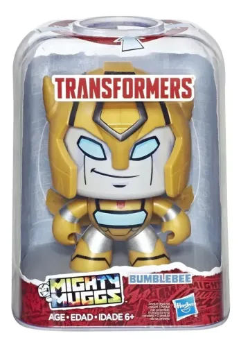 Boneco Transformers Mighty Muggs Bumblebee E3456 Hasbro Action Figure miniatura