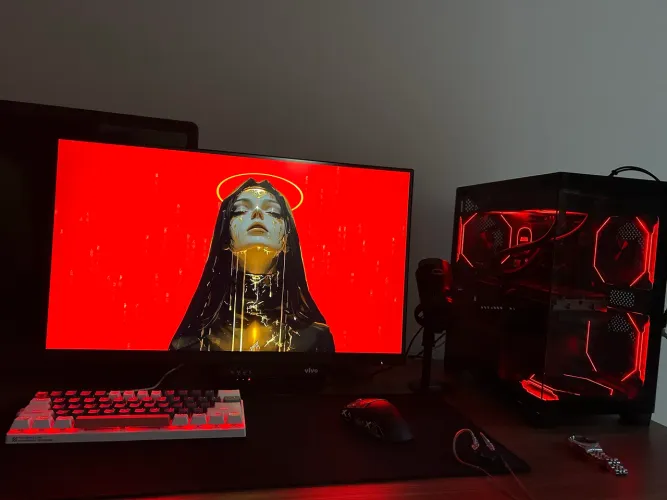 PC GAMER RX 7600 + Ryzen 5 5600 + Monitor 180Hz + Periféricos