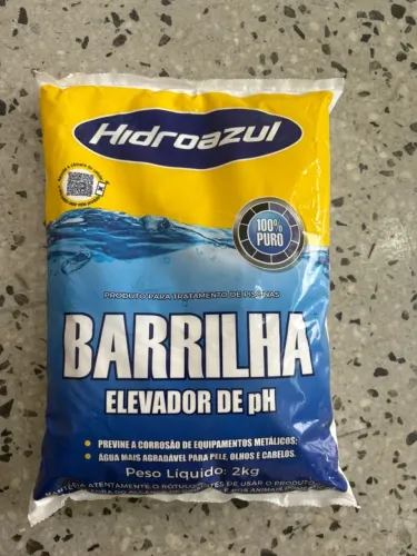 Barrilha - Elevador de pH Hidroazul 2Kg