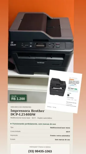IMPRESSORA BROTHER