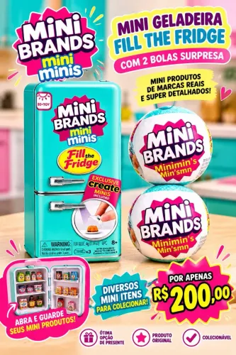 MINI GELADEIRA 