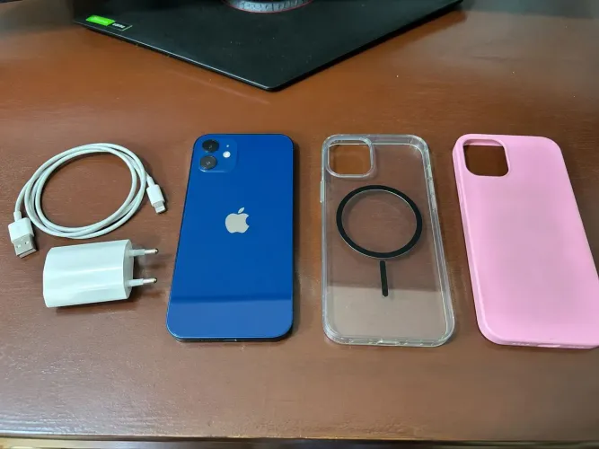 ? iPhone 12 Azul 128GB | Todo Original | Face ID OK | Excelente Estado ?