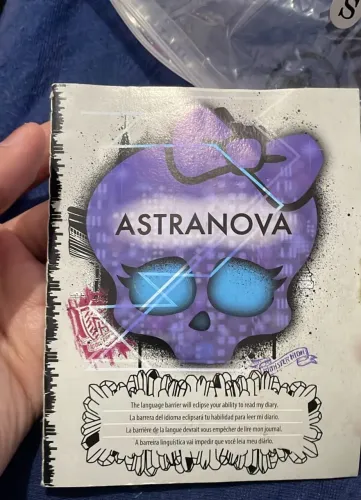 Diario Astra nova Monster High Original