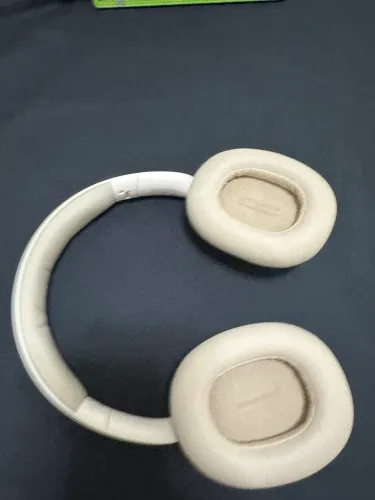 Headphone Sem Fio Baseus Bowie H1i Cancelamento de Ruído Off White