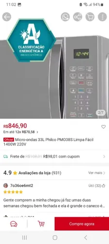 Móveis magalu com avaria de embalagem produtos novo 