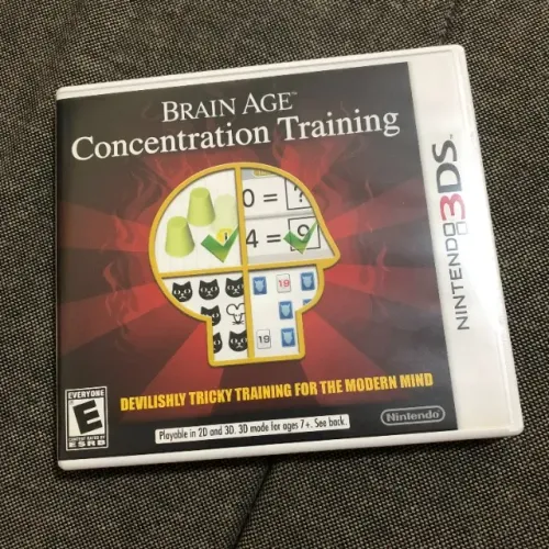 Brain Age: Concentration Training Nintendo 3ds Completo Original Americano