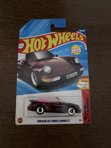Hot wheels PORSCHE 911 TURBO CABRIOLET