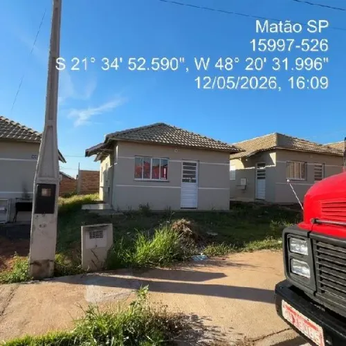 Imóvel bem posicionado Casa no Residencial Vila Florida, Matao - SP, Nº 925, 2 quartos, 1