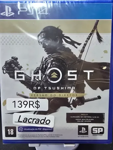 Ghost of tsushima Versão do Diretor LACRADO - PS4