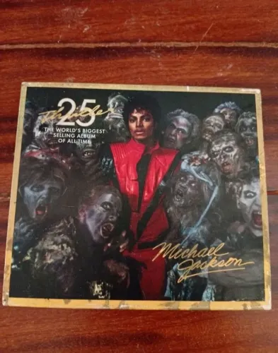 Cd e dvd Michael Jackson comemorativo 25 anos de Thriller