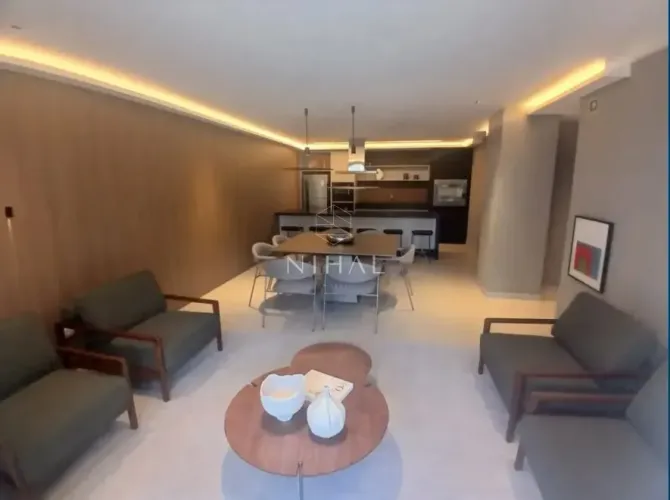 Apartamento 1 quarto mobiliado de 32 m² no 13º andar, Rua José Loureiro, Centro de Curitib