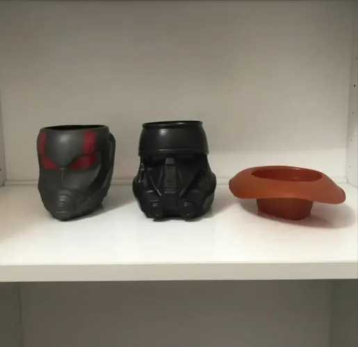Kit 3 Baldes de Pipoca - Toy Story, Homem Formiga e Star Wars