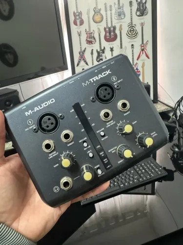 Interface áudio (m-áudio)