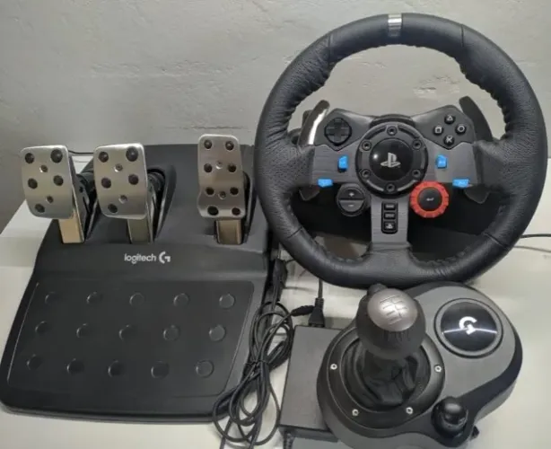 Volante Logitech G29, Pedais E Câmbio (parcelo 12x)