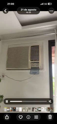 Ar-Condicionado de Janela Springer 18.000 BTUs 220V Mecânico Usado
