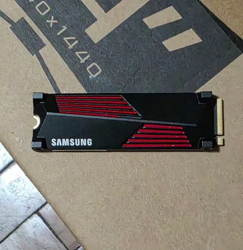 Ssd 4tb Samsung 990 pro novo dissipador PS5 e PC