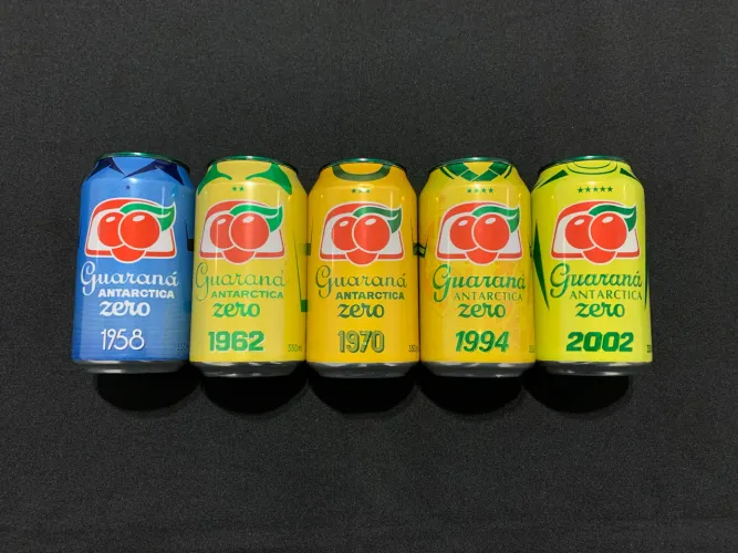 coleção guaraná antárctica copa do mundo