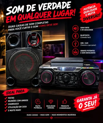 Caixas de som