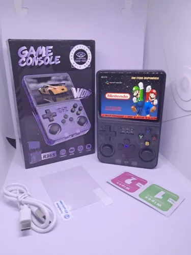 Promoção!!! Video Game Portátil R36S + de 10.000 Jogos