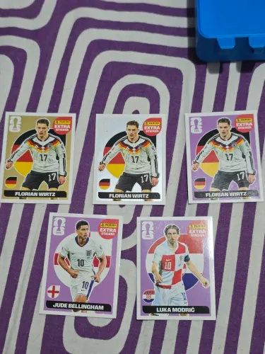 5 FIGURINHAS LEGEND EXTRA STICKER COPA 2026 PANINI ORIGINAL
