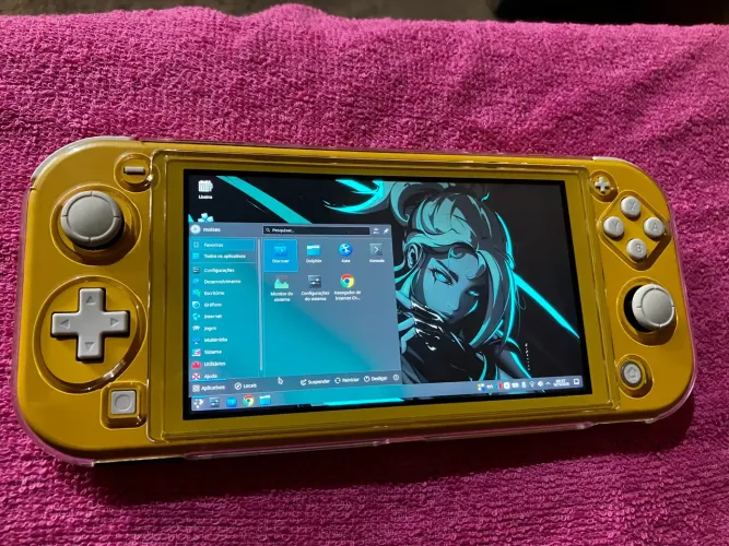 Nintendo Switch lite 256gb desbloqueado