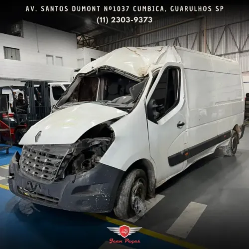 renault master 2021 - sucata retirada de peças