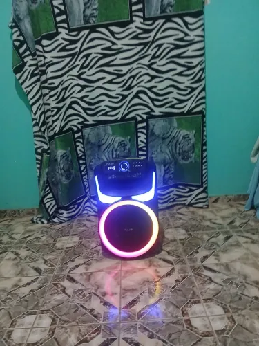 Vende-se caixa de som semi nova da pulse , bateria ok , luzes com 6 opções,  Bluetooth...