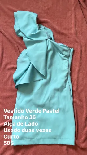 Vestido azul festa