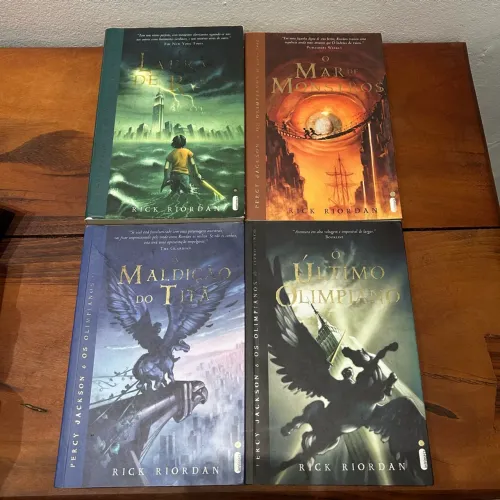 Box Percy Jackson e os Olimpianos (4/5)