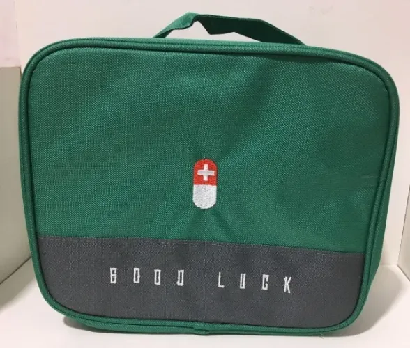 Estojo Organizador Bolsa Porta Remédios Primeiros Socorros G - NOVA