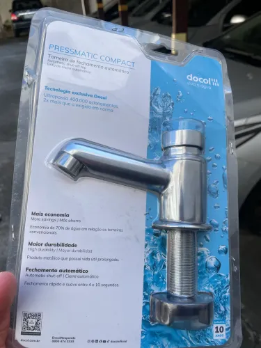 Torneira lavatório automática docol 