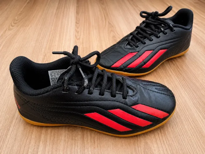 Tênis Adidas Infantil Futsal - Tamanho 31 BR - Semi Novo