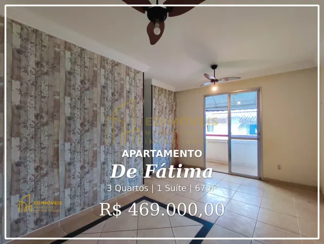 Oportunidade Única: Apartamento com Varanda e Segurança no Bairro de Fátima!