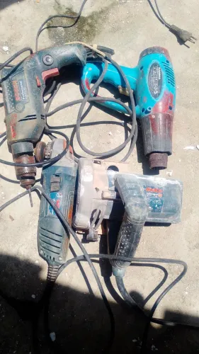 Makita furadeira lixadeira soprador
