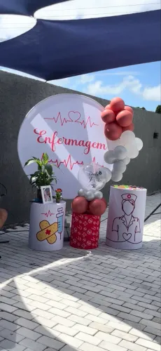 KIT DE FESTA - TEMA ENFERMAGEM