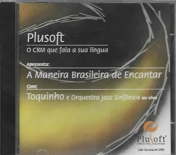 CD A Maneira Brasileira De Encantar com Toquinho - Plusoft - Lacrado