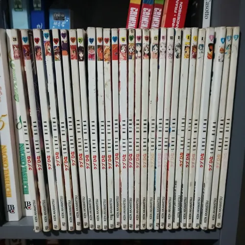 Coleção Mangá Love Hina (meio-tanko) Volumes 2 a 28 - Ken Akamatsu - JBC
