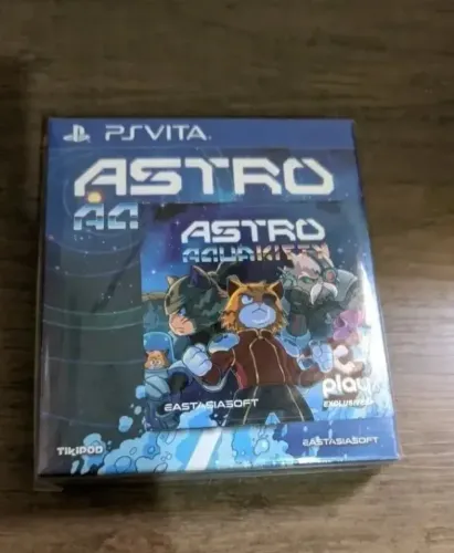 Jogo Psvita Astro Aqua Kitty Limited Edition Ps Vita Lacrado