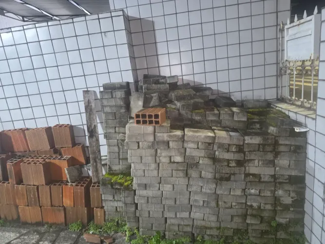 Vendo lote de tijolos ideal para calçadas.